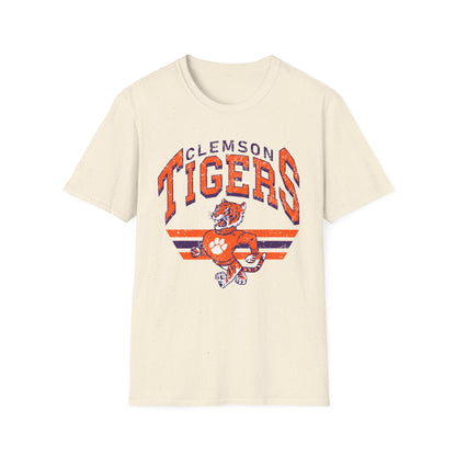 Clemson Tigers Unisex T-Shirt, Sporty Tee, College Apparel, Game Day Outfit, Fan Gear, Casual Wear
