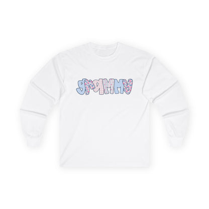 Grammy Pink & Blue Floral Long Sleeve