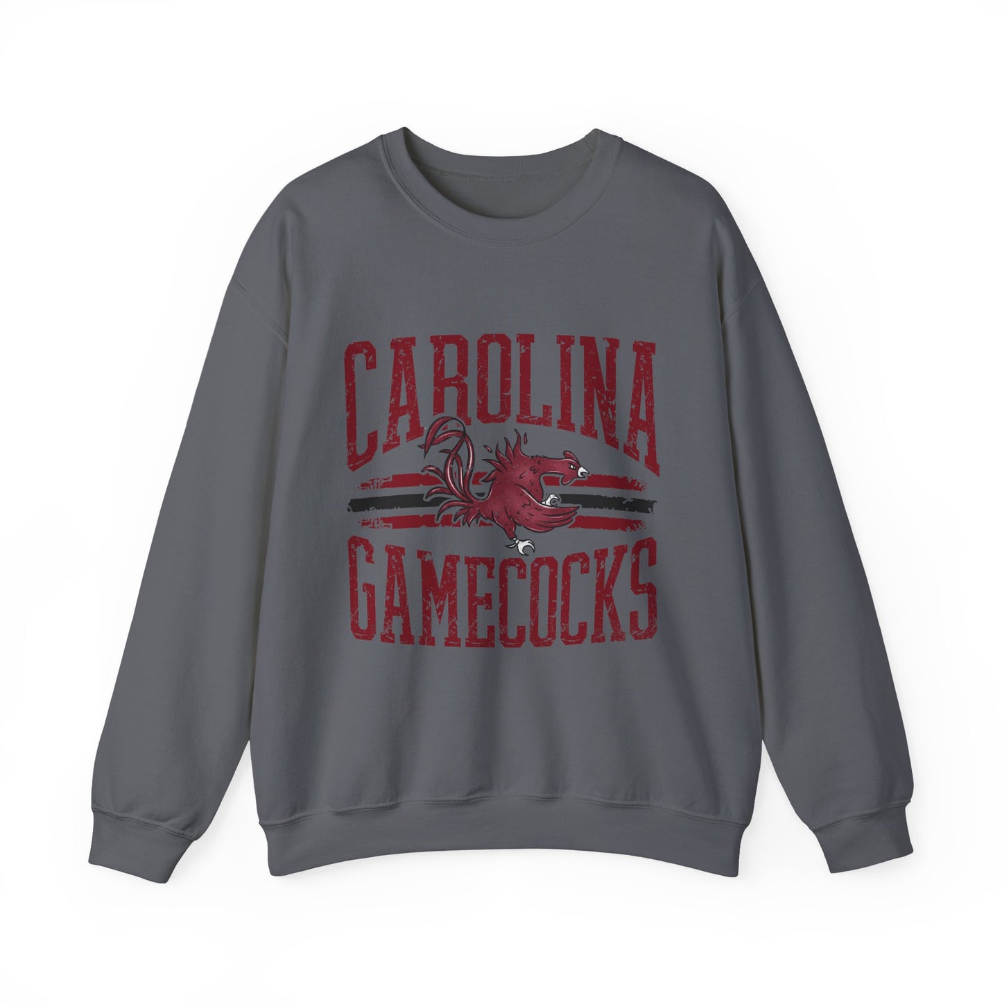 Gamecocks Spirit Sweatshirt - Cozy Unisex Crewneck for Sports Fans, College Apparel, Game Day Outfit, Holiday Gift, Casual Wear