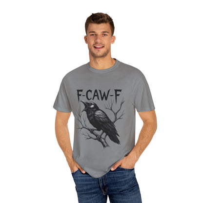 Gothic Raven T-Shirt, Unisex Graphic Tee, Casual Wear, Halloween Apparel, Unique Gift for Artists, Nature Lovers
