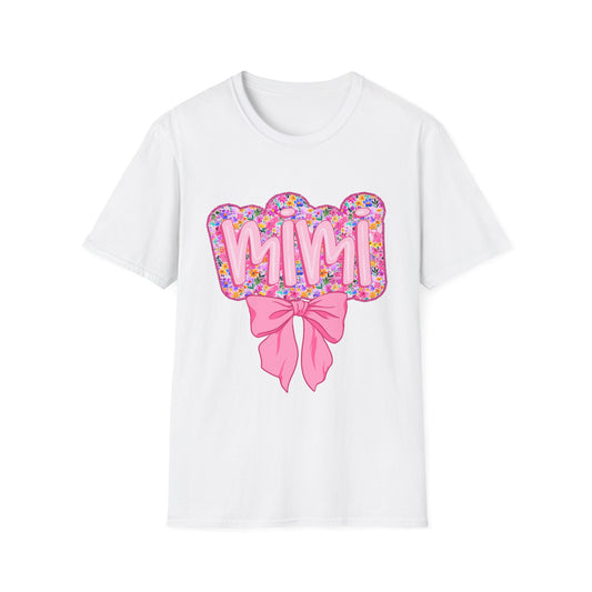 Floral MIMI T-Shirt, Gift for Mom, Casual Summer Tee, Cute Graphic Tee, Mother’s Day, Birthday Gift, Trendy Fashion