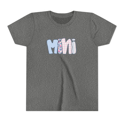 Youth Mini Pink & Blue Floral T-Shirt