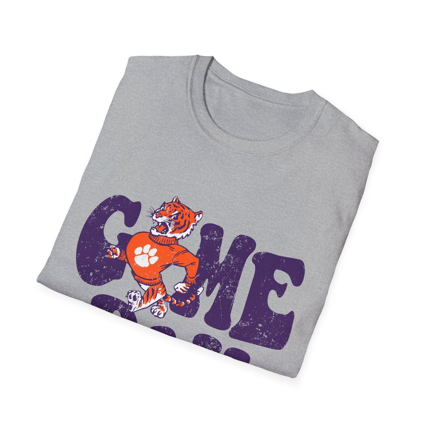 Game Day T-Shirt for Fans, Unisex Softstyle Tee, Sportswear, Tailgate Shirt, College Football Shirt