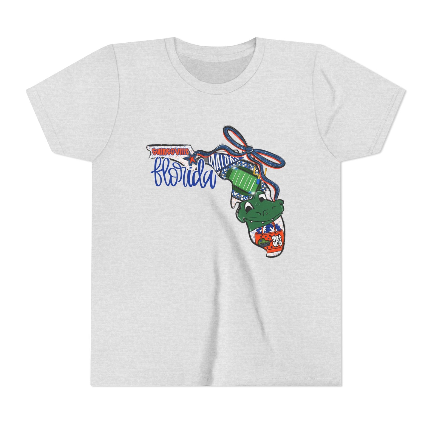 Florida Youth Tee - Fun, Colorful Design for Kids, Perfect for Summer Camps, Birthdays, Beach Days, Gift Ideas