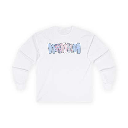 Nanna Pink & Blue Floral Long Sleeve