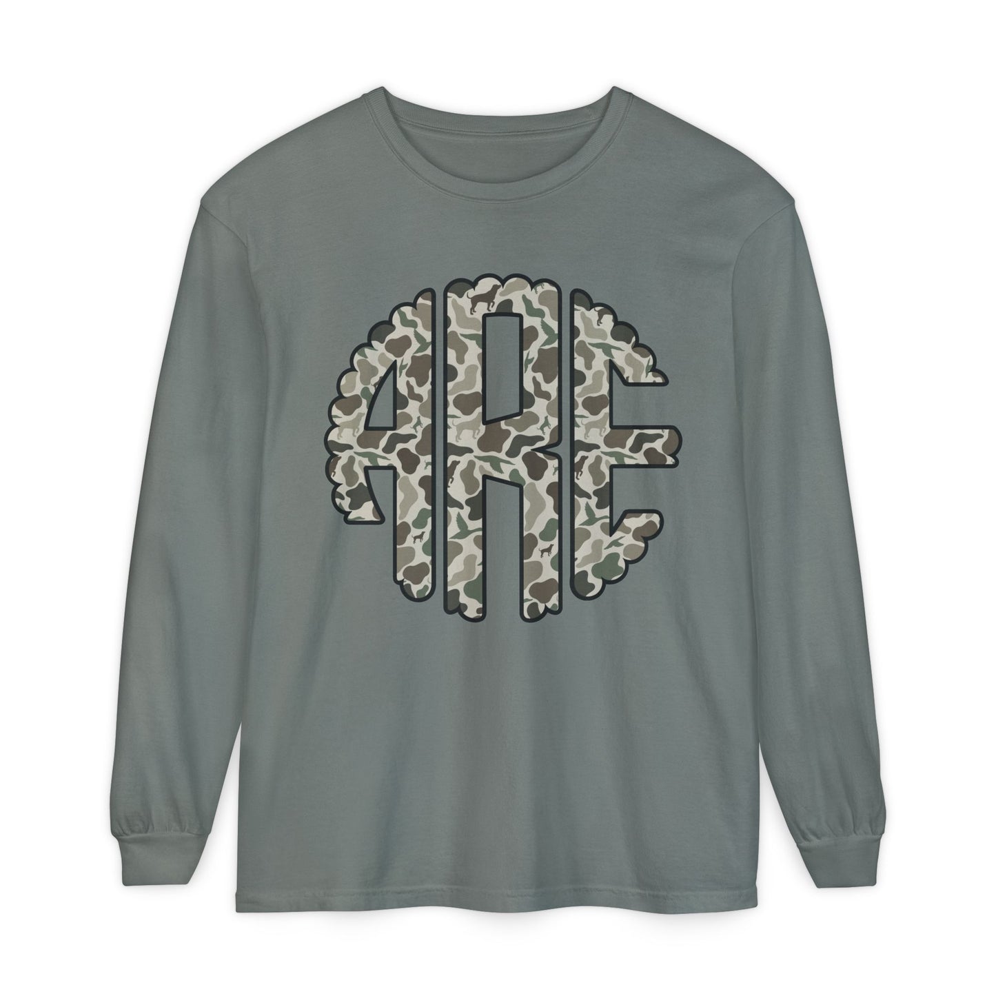 Duck Camo Monogram Tee