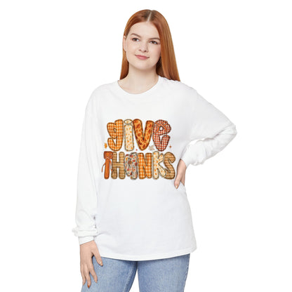 Thankful Vibes Long Sleeve T-Shirt