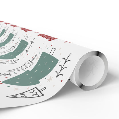 Custom Christmas Tree Wrapping Paper