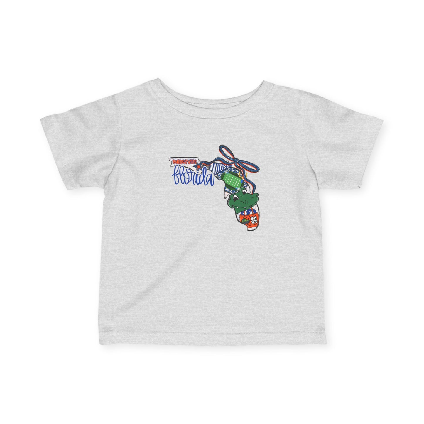 Florida Themed Infant Tee, Cute Baby Shirt, Gift for Newborns, Toddler Clothing, Florida Inspired Outfit