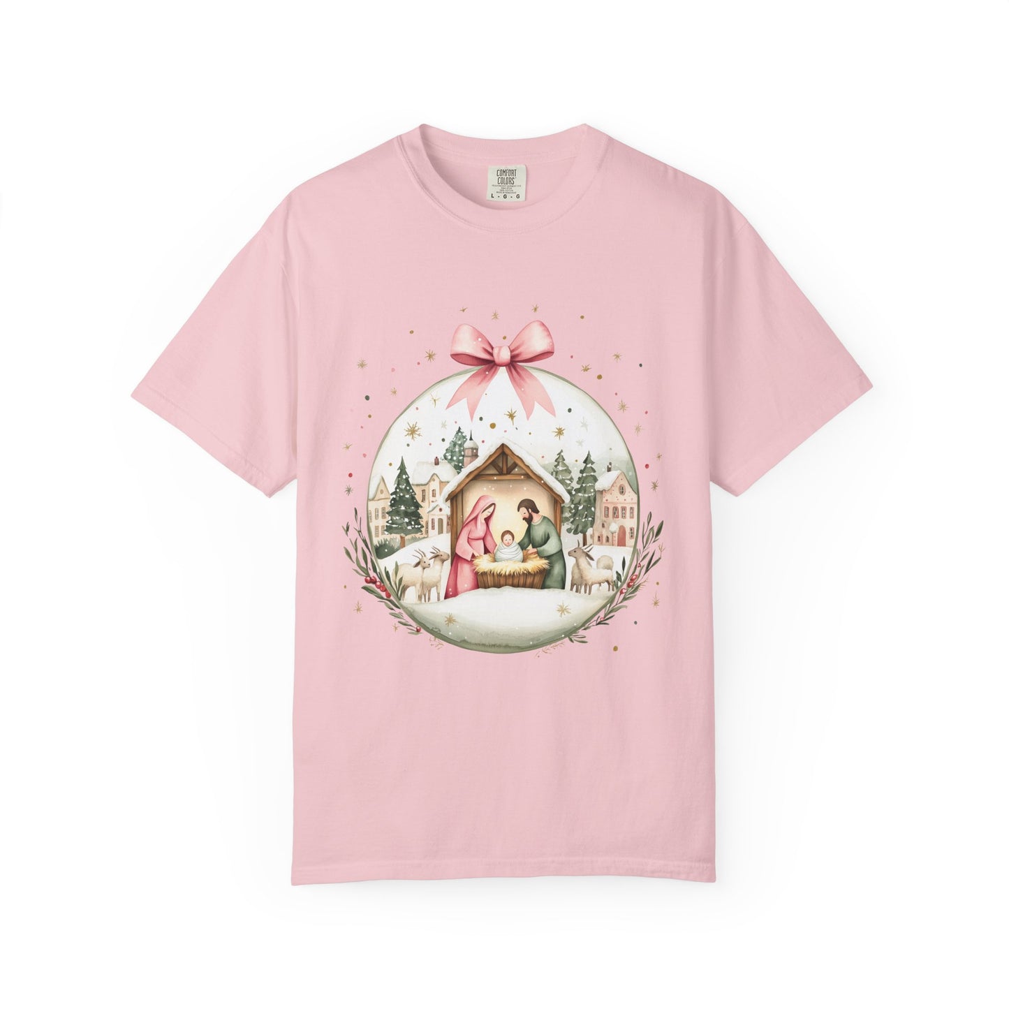Christmas Nativity Comfort Colors T-Shirt