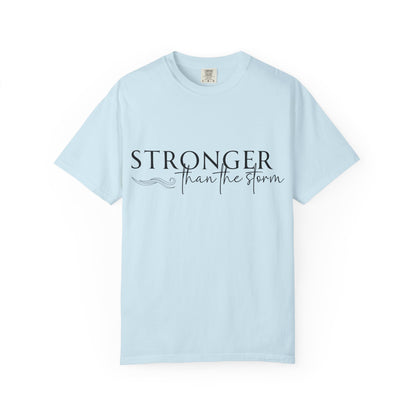 Empowering Garment-Dyed Unisex T-Shirt | Perfect for Every Day, Motivational Gift, Casual Wear, Strength in Adversity