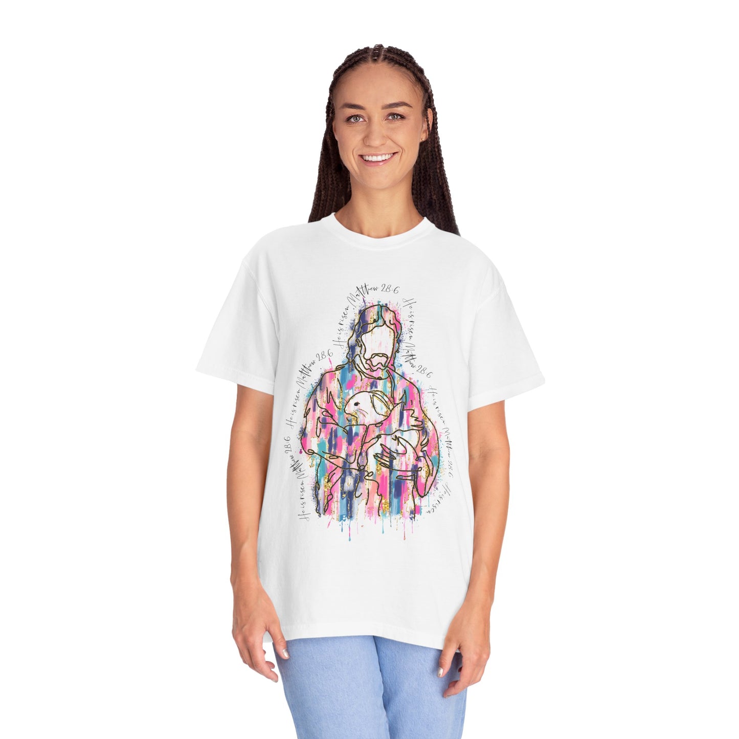 Colorful Artistic Unisex T-Shirt, Creative Gift for Art Lovers, Casual Wear, Unique Statement Tee, Gift for Holidays, Trendy Fashion