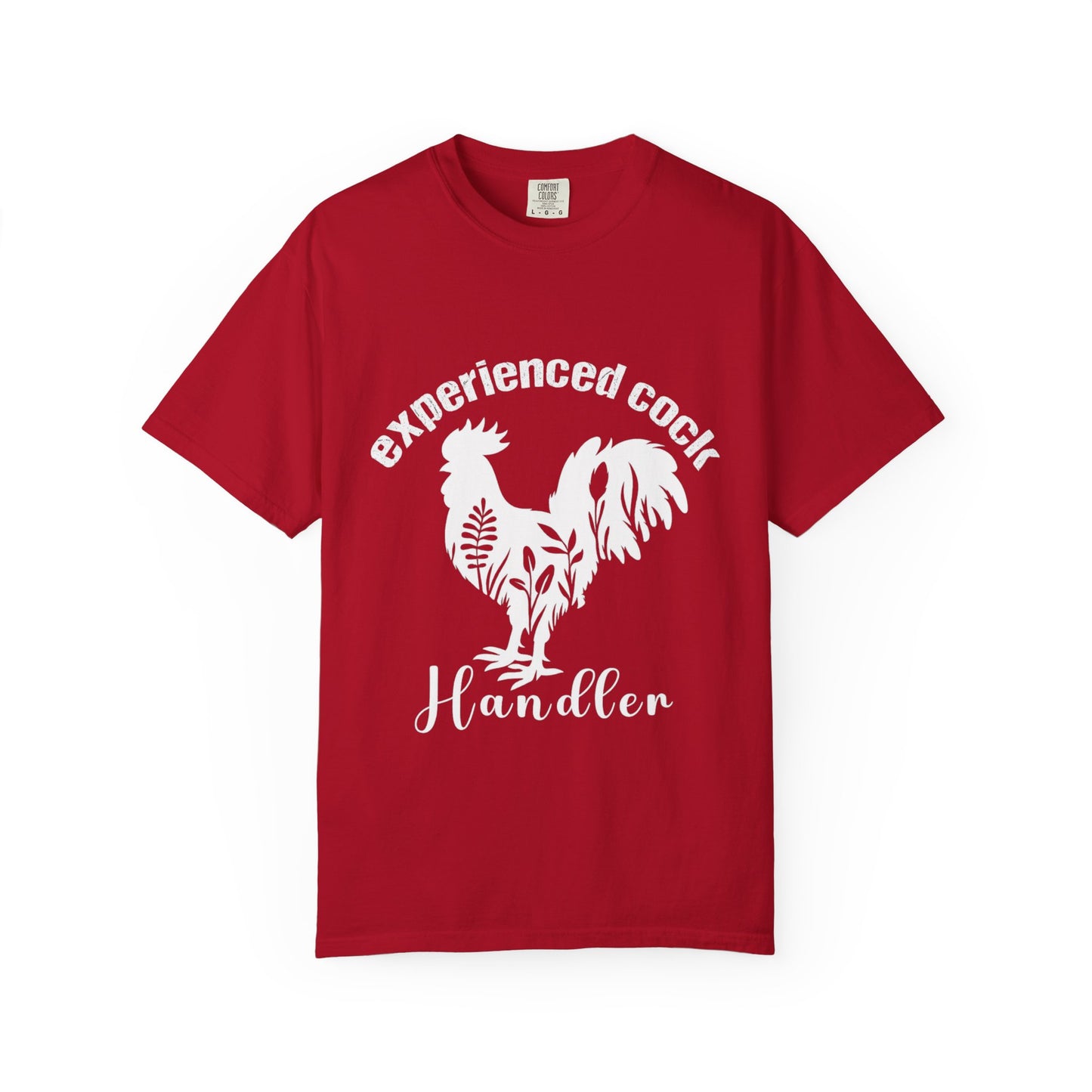 Experienced Cock Handler T-shirt, Unisex Style, Funny Gift, Chicken Lover Tee, Farm Enthusiast Apparel, Casual Wear
