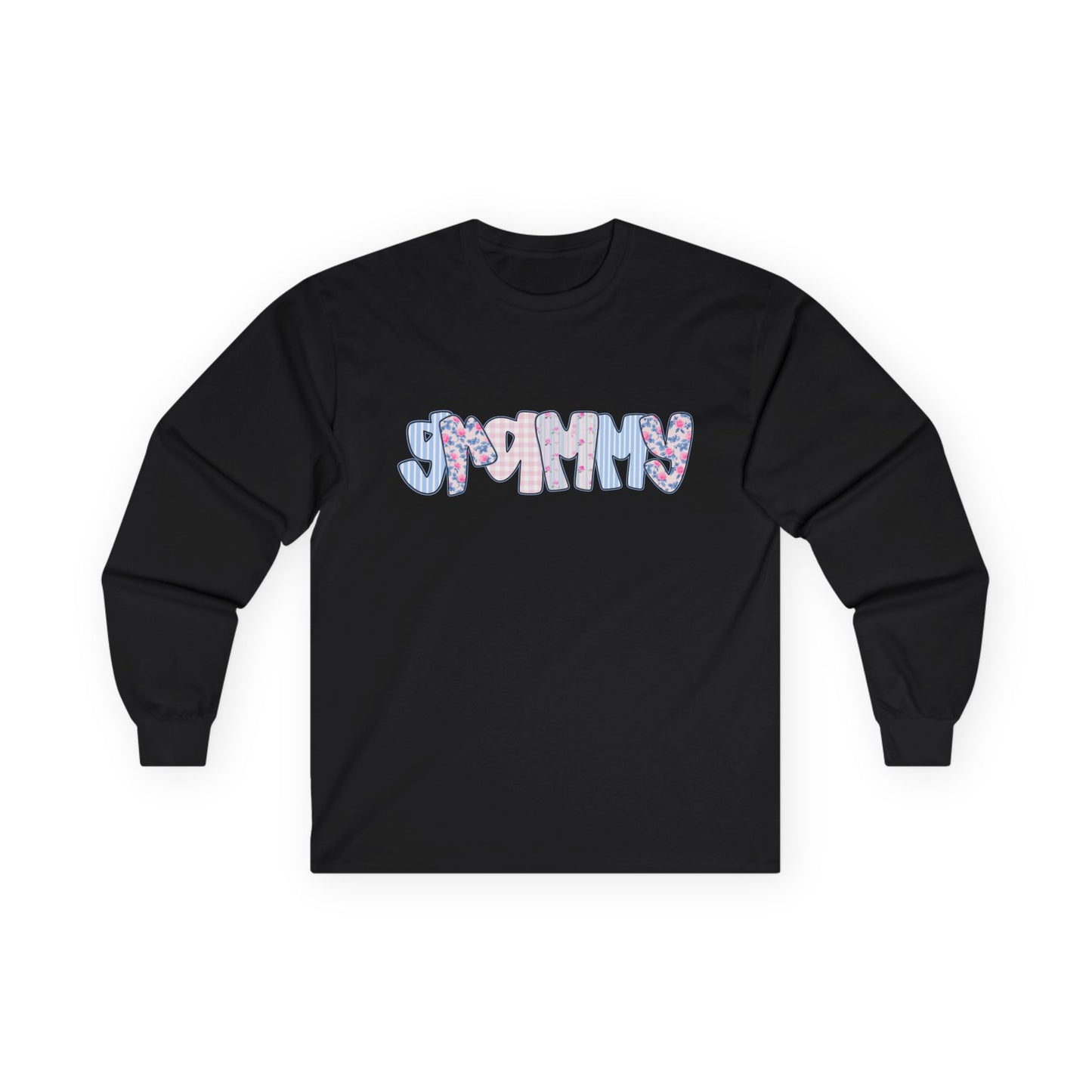 Grammy Pink & Blue Floral Long Sleeve