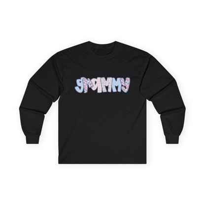 Grammy Pink & Blue Floral Long Sleeve