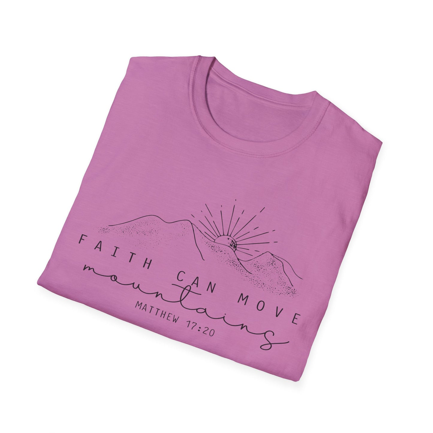 Faith Over Mountains Gildan Softstyle