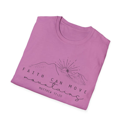 Faith Over Mountains Gildan Softstyle