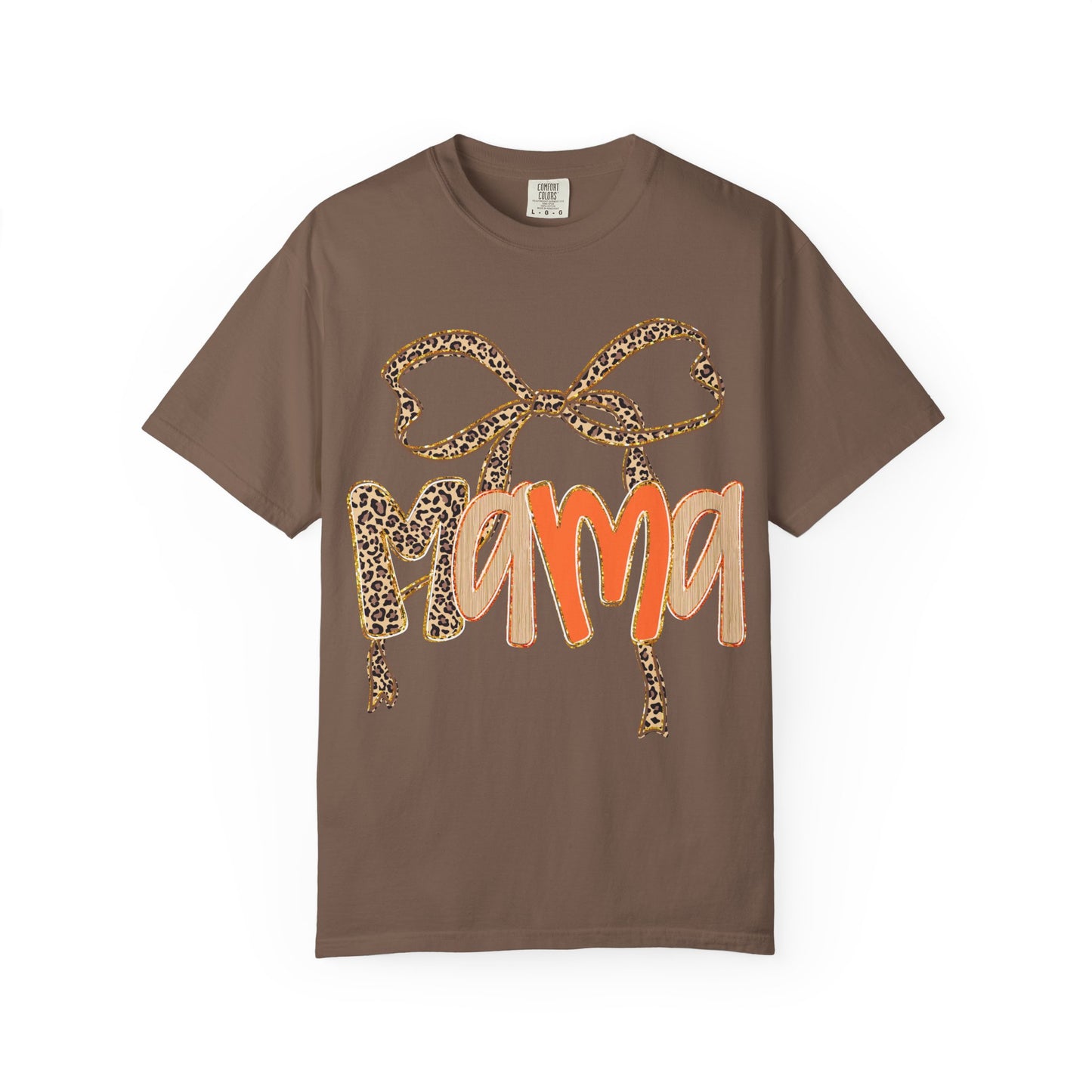 Mama Leopard Print Tee
