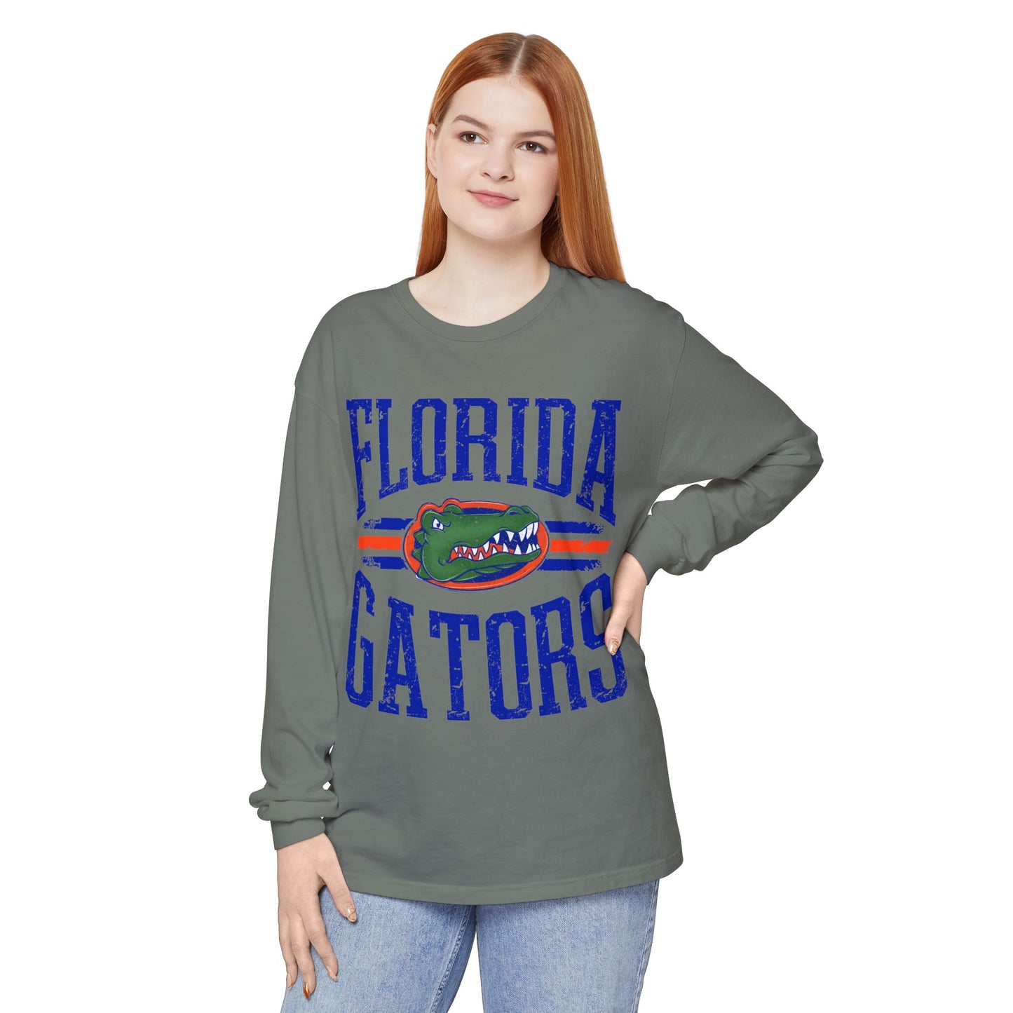 Florida Gators Long Sleeve Tee, Unisex T-Shirt, College Apparel, Game Day Shirt, Sports Fan Clothing, Gift for Students, Casual Wear