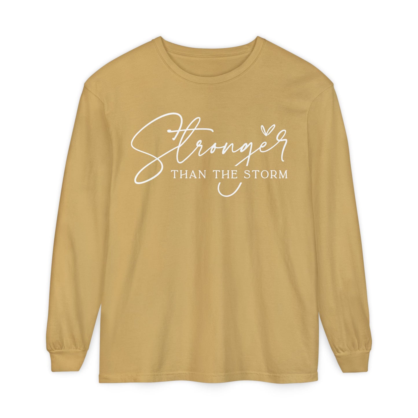Comfortable Unisex Garment-Dyed Long Sleeve T-Shirt | Casual Wear, Gift for Him and Her, Cozy Layering Piece, Everyday Essentials