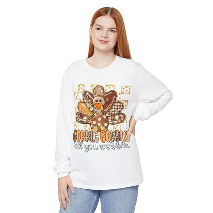 Thanksgiving Turkey Long Sleeve Tee