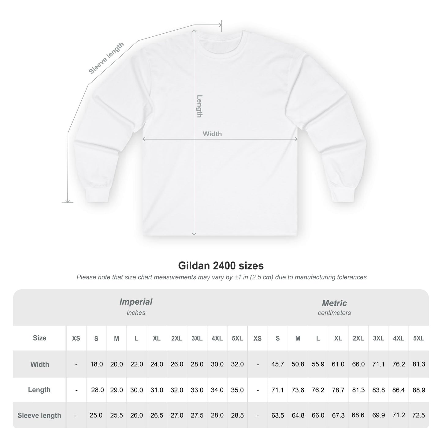 Make Heaven Crowded Gildan Long Sleeve Tee