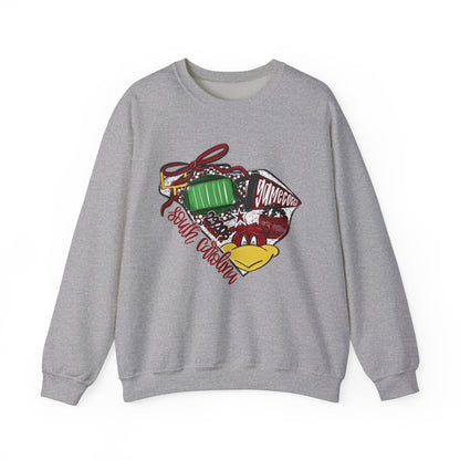 Festive Crewneck Sweatshirt - Cozy Holiday Wear, Unisex Sweatshirt, Perfect Gift for Christmas, Winter Fashion, Comfortable Layering