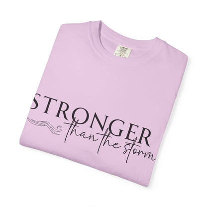 Empowering Garment-Dyed Unisex T-Shirt | Perfect for Every Day, Motivational Gift, Casual Wear, Strength in Adversity