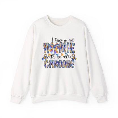 Chromosome Awareness Sweatshirt, Unisex Pullover, Gift for Caregivers, Genetic Disorder Awareness, Comfortable Crewneck