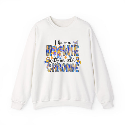 Chromosome Awareness Sweatshirt, Unisex Pullover, Gift for Caregivers, Genetic Disorder Awareness, Comfortable Crewneck