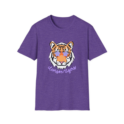 Clemson Tigers Unisex T-Shirt, College Apparel, Graphic Tee, Gift for Students, Casual Wear, School Spirit Shirt