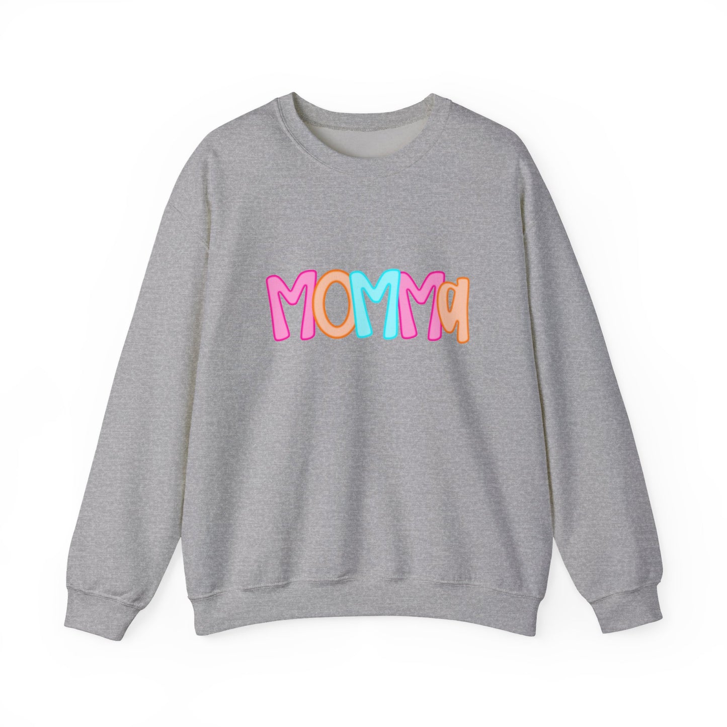 Momma Neon Gildan Crewneck