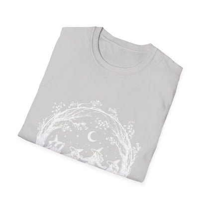 Enchanted Forest T-Shirt, Nature Lover Shirt, Bohemian Graphic Tee, Witchy Style Top, Gift for Magical Occasions