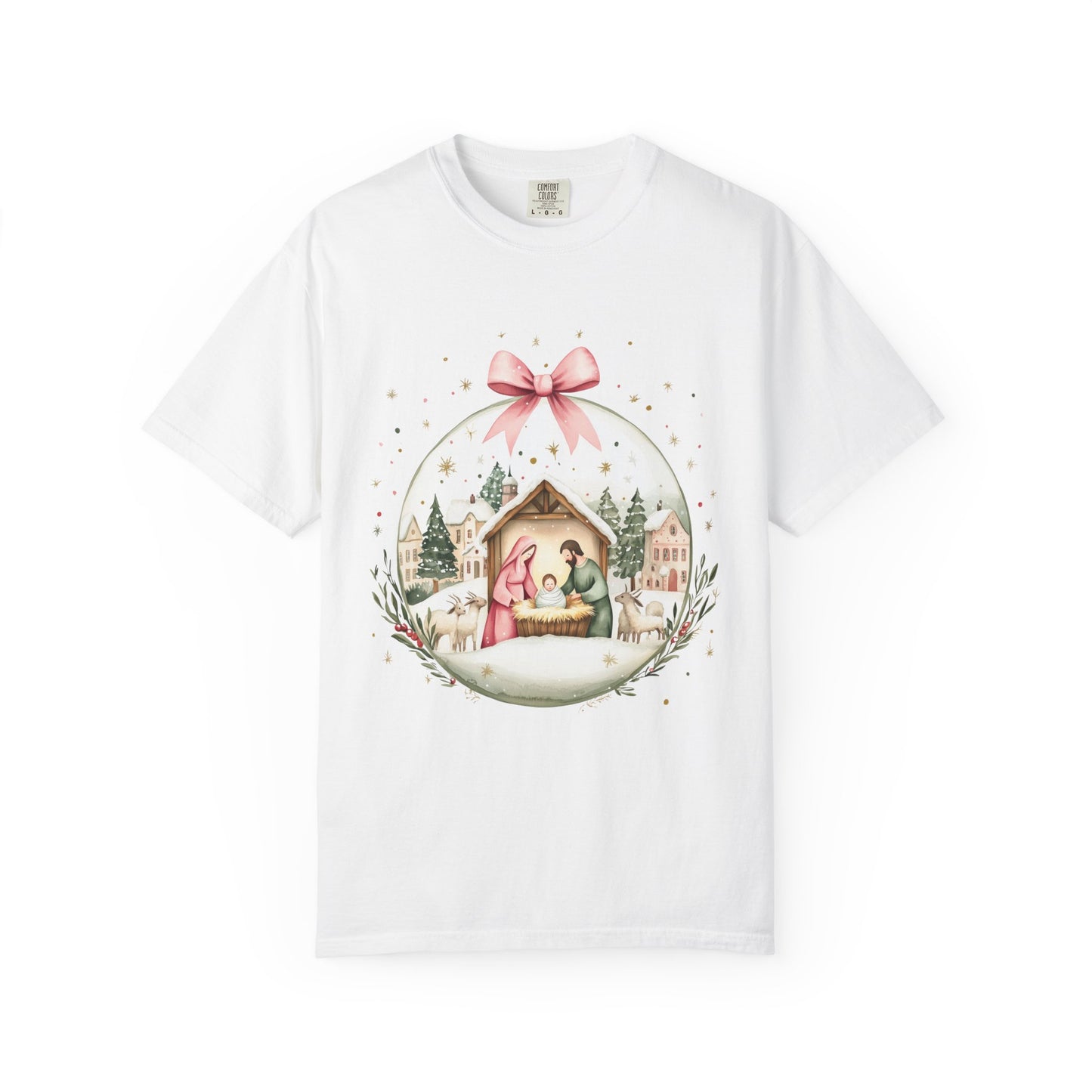 Christmas Nativity Comfort Colors T-Shirt