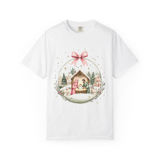 Christmas Nativity Comfort Colors T-Shirt