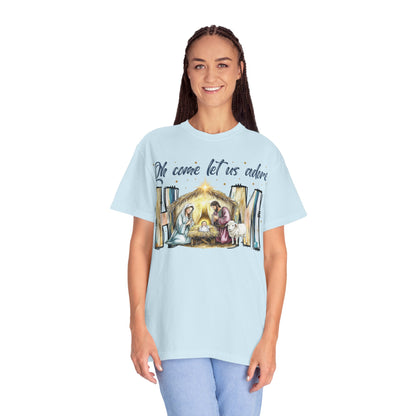 Holiday Nativity T-Shirt Comfort Colors