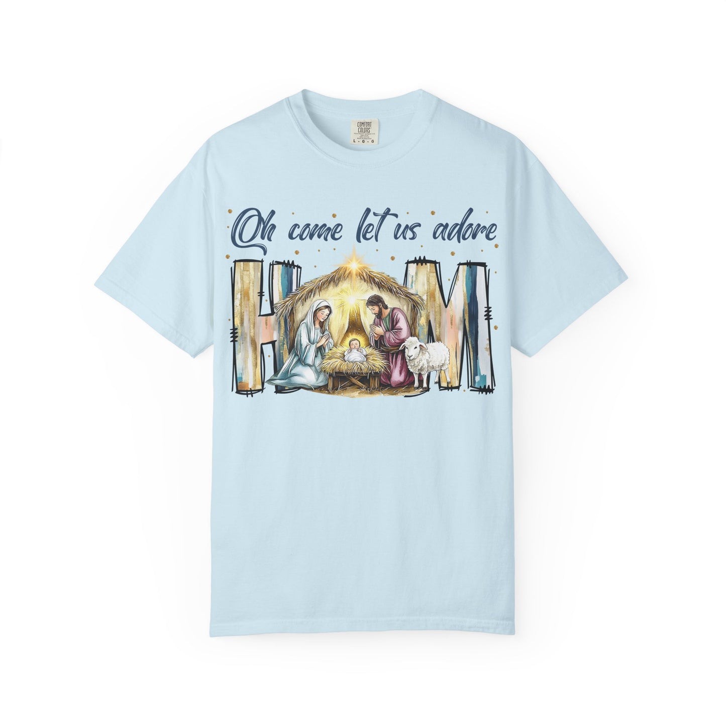 Holiday Nativity T-Shirt Comfort Colors