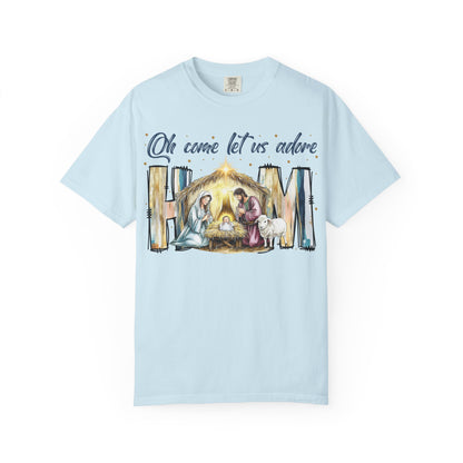 Holiday Nativity T-Shirt Comfort Colors