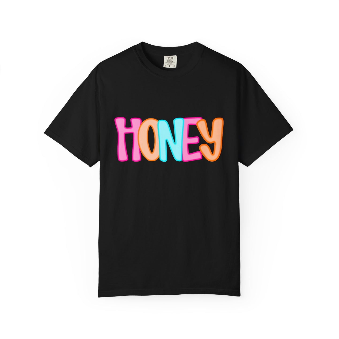 Honey Neon Comfort Colors Short Sleeve