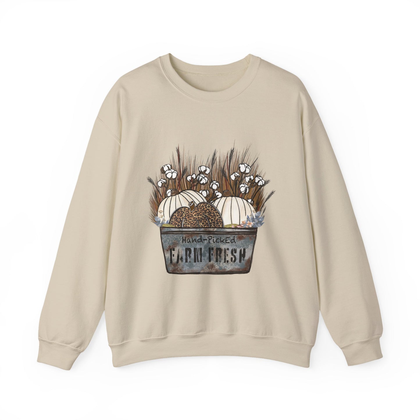 Farm Fresh Pumpkin Gildan Sweatshirt