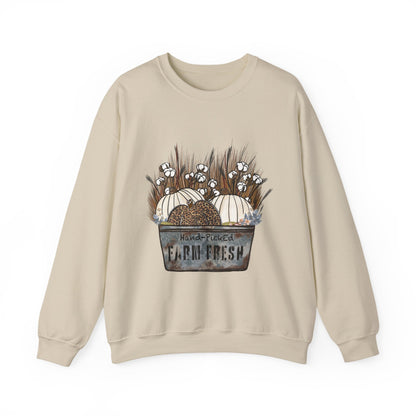Farm Fresh Pumpkin Gildan Sweatshirt