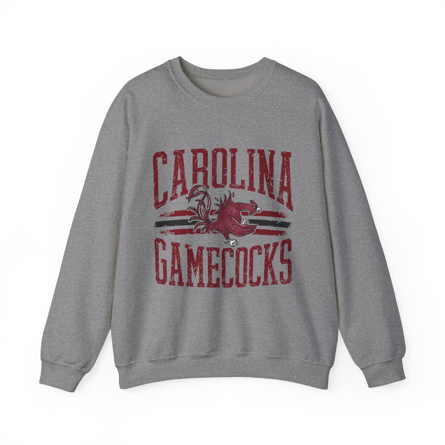 Gamecocks Spirit Sweatshirt - Cozy Unisex Crewneck for Sports Fans, College Apparel, Game Day Outfit, Holiday Gift, Casual Wear
