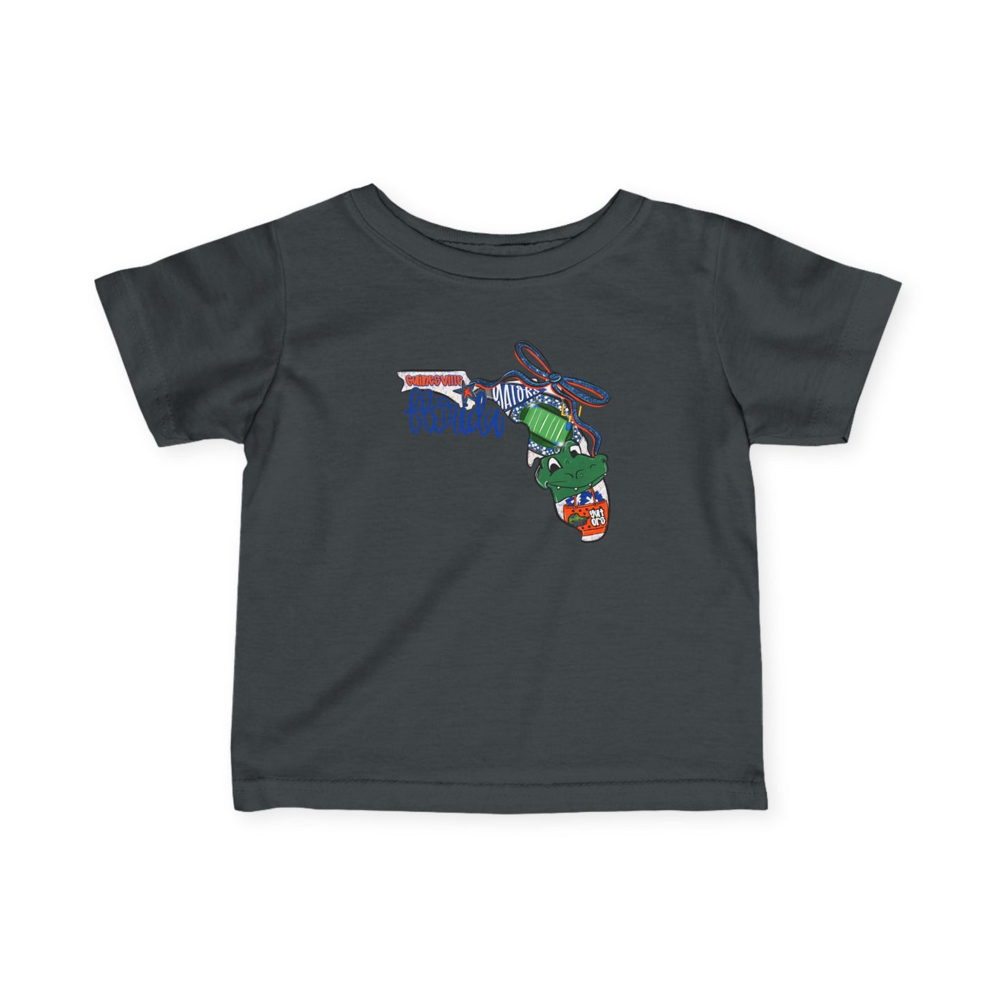 Florida Themed Infant Tee, Cute Baby Shirt, Gift for Newborns, Toddler Clothing, Florida Inspired Outfit