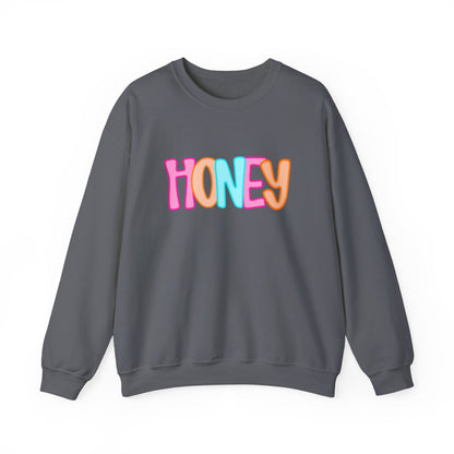 Honey Neon Gildan Crewneck