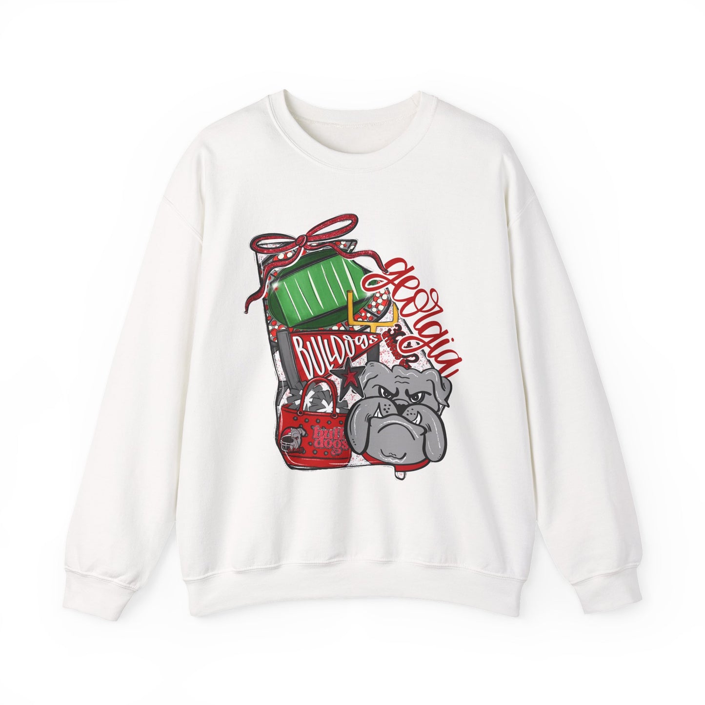 Georgia Holiday Sweater | Unisex Crewneck Sweatshirt | Festive Gift for Dog Lovers | Cute Winter Apparel | Cozy Christmas Sweater, [...]