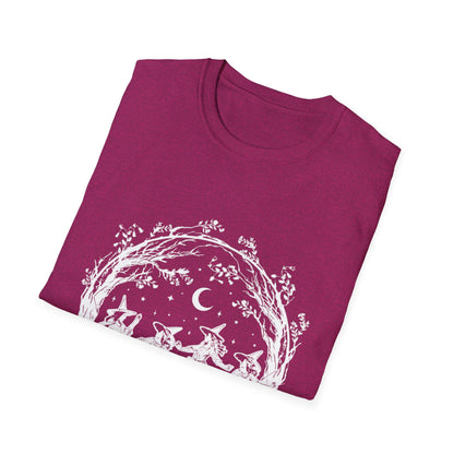 Enchanted Forest T-Shirt, Nature Lover Shirt, Bohemian Graphic Tee, Witchy Style Top, Gift for Magical Occasions