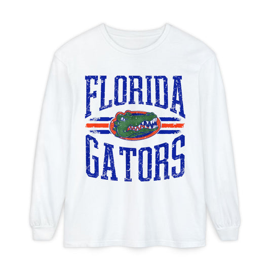 Florida Gators Long Sleeve Tee, Unisex T-Shirt, College Apparel, Game Day Shirt, Sports Fan Clothing, Gift for Students, Casual Wear