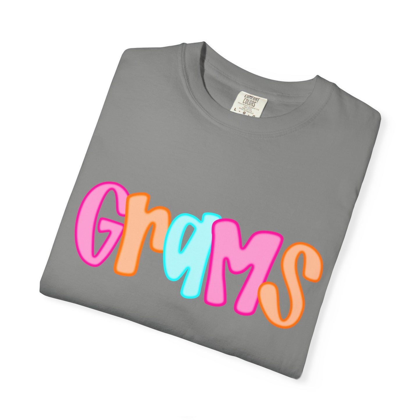 Grams Neon Comfort Colors Tee