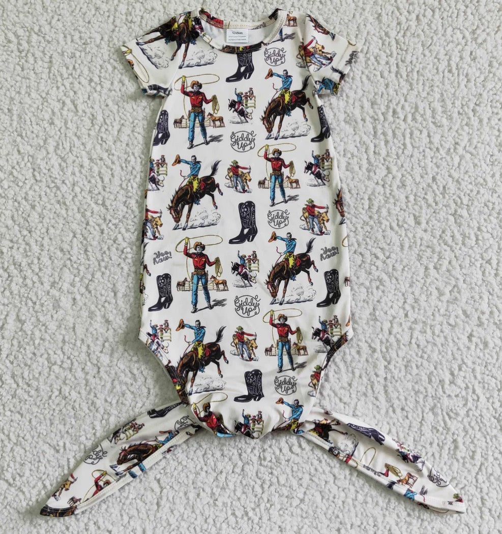Newborn Cowboys Gown