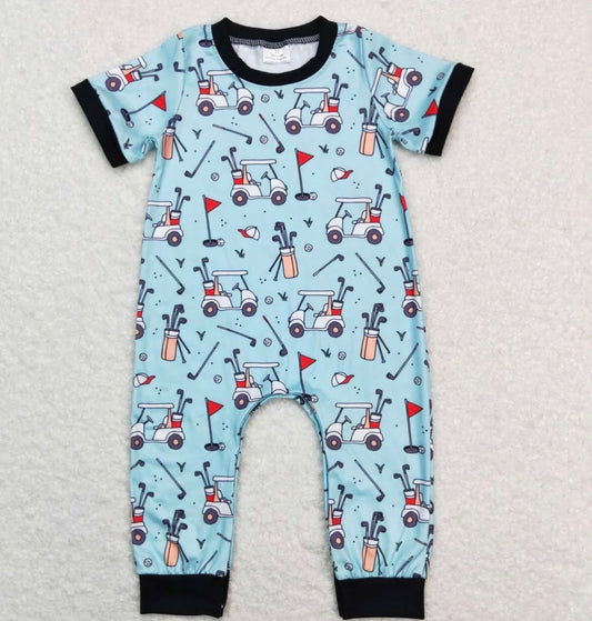 Boys Golf Romper
